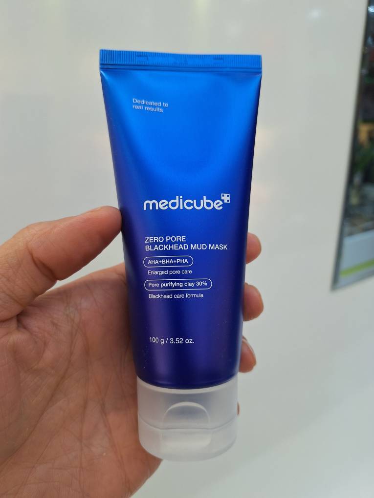  ماسک کنترل منافذ و ضدجوش سرسیاه مدی کیوب Medicube Zero Pore Blackhead Mud Mask 