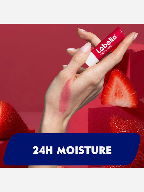  ویژه بالم لب Labello Strawberry Shine 