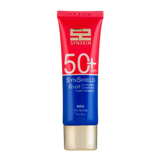  کرم ژل ضد آفتاب ساین اسکین مدل Synshield با SPF50 مناسب پوست چرب آقایان حجم 50 میلی لیتر 