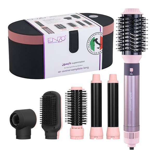  سشوار مدل انزو EN4133 رنگ یاسی_مشکی 