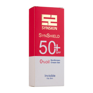  ژل کرم ضد آفتاب بی رنگ ساین اسکین مدل Syn Shield با SPF50 مناسب پوست چرب حجم 50 میلی لیتر 