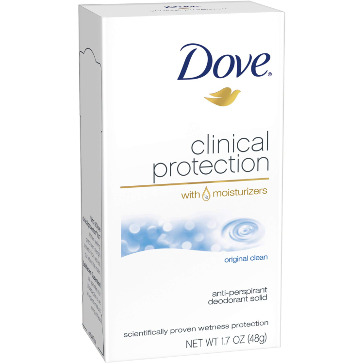 مام ضد تعریق داو کلینیکال مدل اورجینال کلین Dove Clinical Antiperspirant Deodorant Original Clean