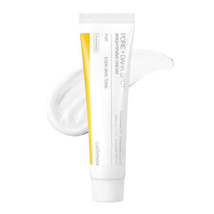 کرم ضد لک و کنترل منافذ سلیمکس روشن کننده پوست Celimax Pore+Dark Spot Brightening Cream