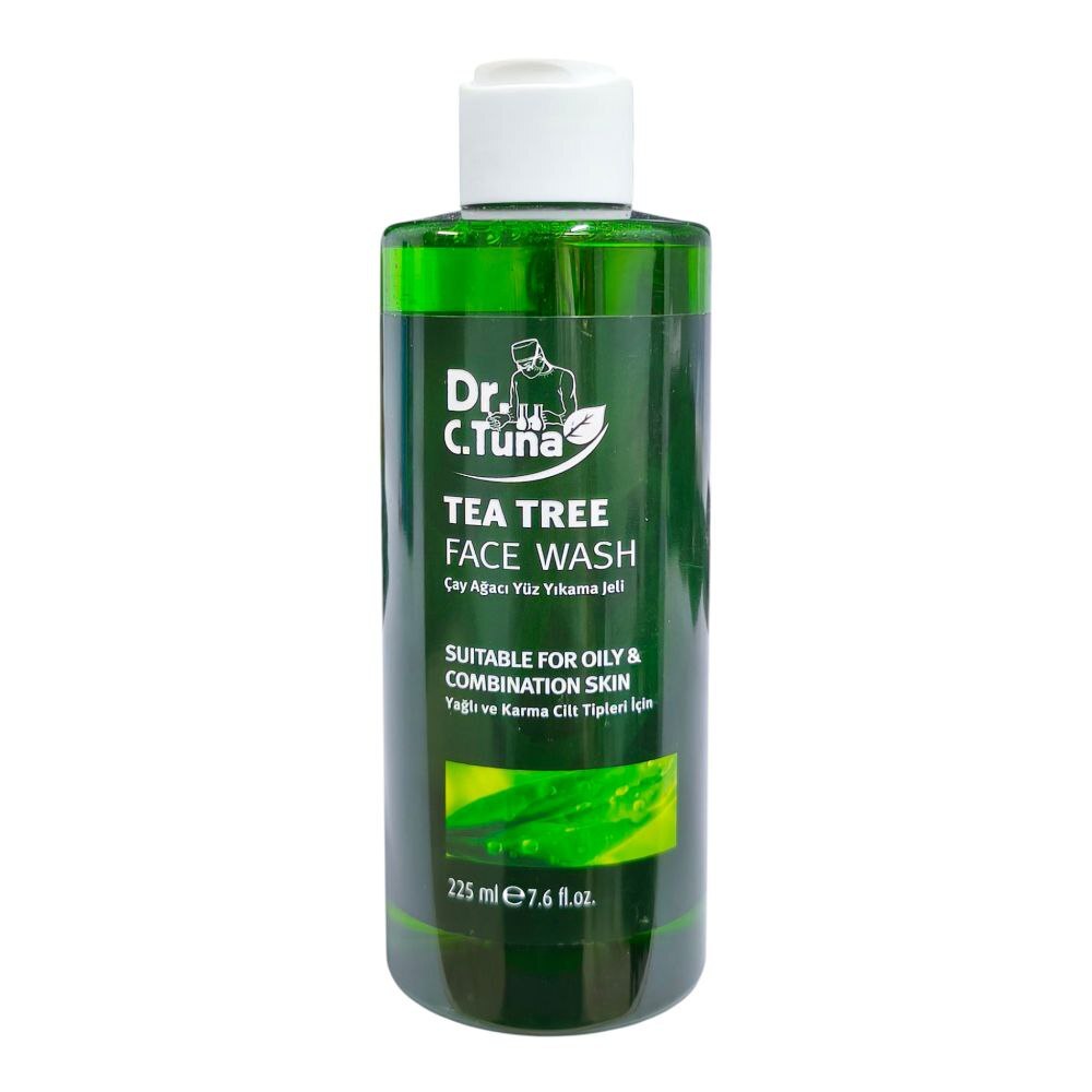  ژل شستشوی صورت تی تری Tea Tree دکتر سی تونا فارماسی 225ml 