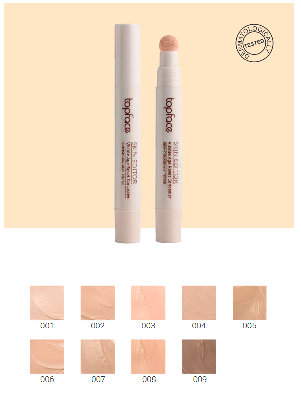  Topface Skin Editor Visible Age Reset Concealer 