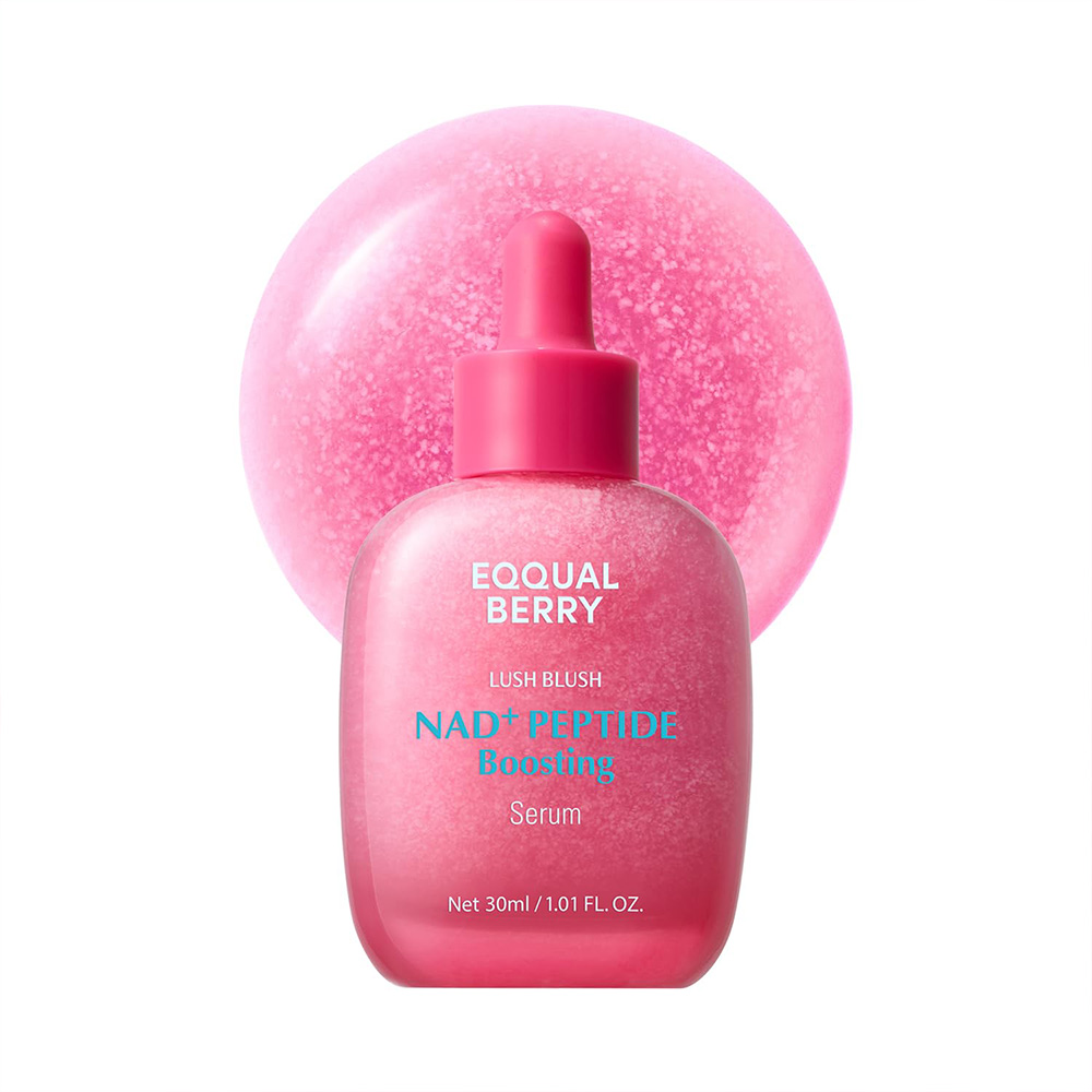  سرم پپتاید بوستینگ و +NAD اکوال بری ضد چروک و جوانساز پوست EQQUALBERRY NAD+ Peptide Boosting Smoothie Serum 