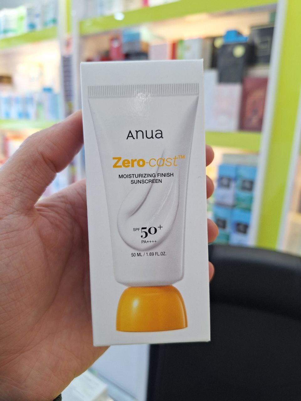 ضد آفتاب zero-cast آنوا Anua آبرسان و بدون رد سفیدی