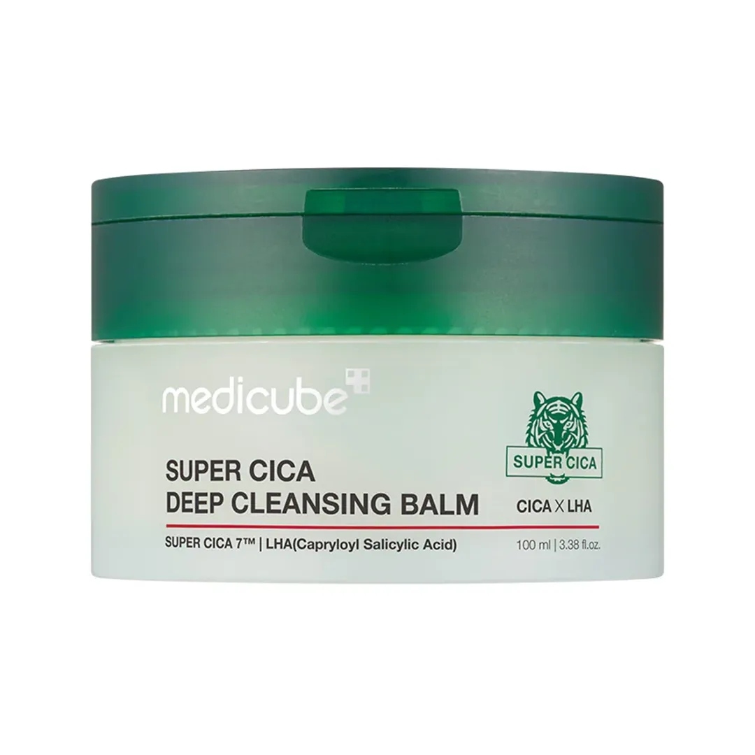  بالم پاک‌کننده عمقی سوپر سیکا مدی‌کیوب medicube cica deep cleansing balm 100ml   