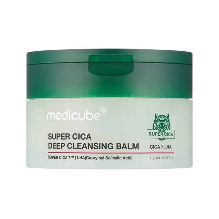 بالم پاک‌کننده عمقی سوپر سیکا مدی‌کیوب medicube cica deep cleansing balm 100ml  