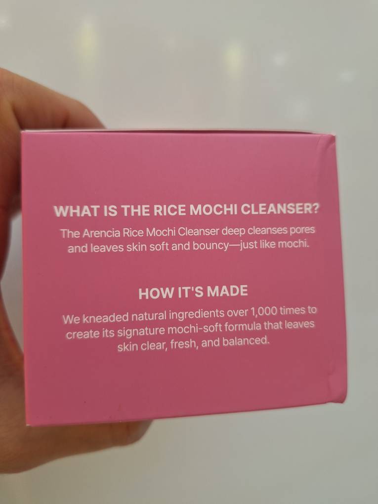  شوینده موچی برنج و رز‌هیپ آرنسیا Fresh Rosehip Rice Mochi Cleanser 