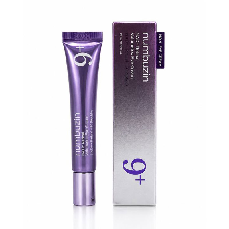   کرم دور چشم طرح جدید نامبوزین  Numbuzin No.9+ NAD+ Retinal Volume Eye Cream 