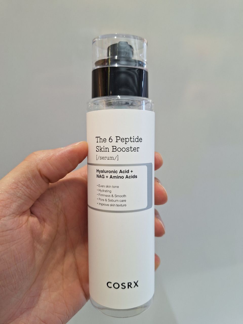 Cosrx the 6 peptide skin booster serum بوستر سرم تقویت کننده 6 پپتاید کوزارکس