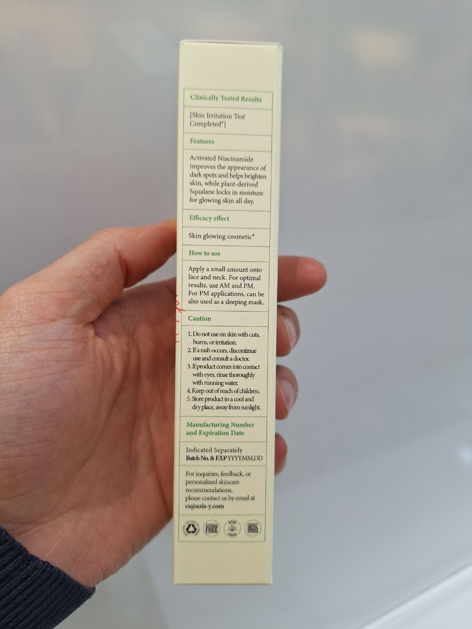  Axis-Y dark spot correcting glow serum 50ml سرم ضد لک اکسیس وای 