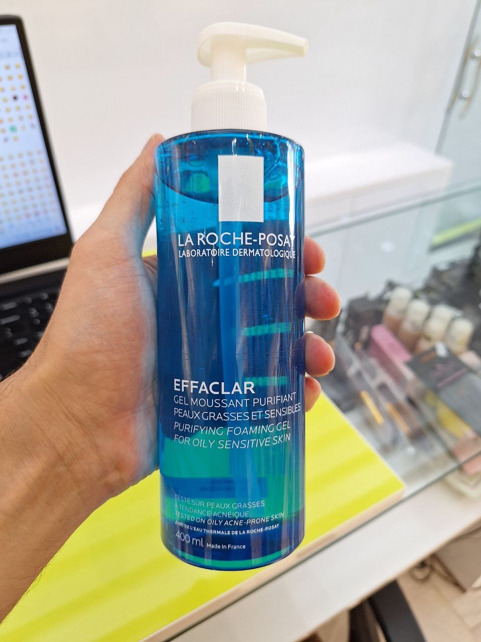  ژل شستشو صورت لاروش پوزای مدل EFFACLAR حجم 400 میلی لیتر 