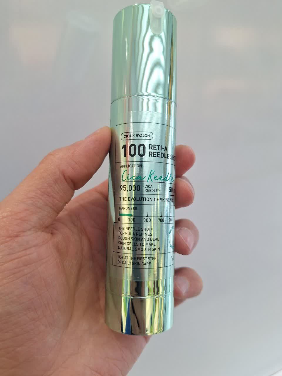 اسنس ترمیم کننده و ضد چروک رتینول ریدل شات 100 وی تی کازمتیک VT Cosmetics Reti-A Reedle Shot 100