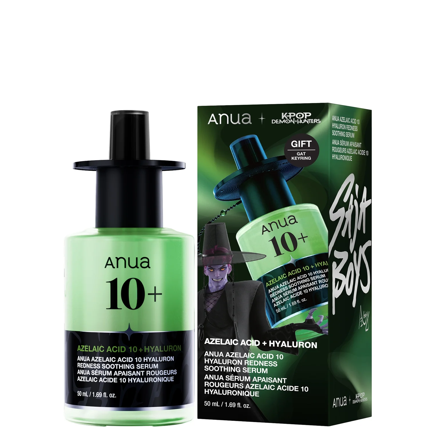 سرم آزلائیک اسید ۱۰٪ هیالورون تسکیندهنده قرمزی آنوا – ۵۰ میل Anua Azelaic Acid 10 Hyaluron Redness Soothing Serum – 50m
