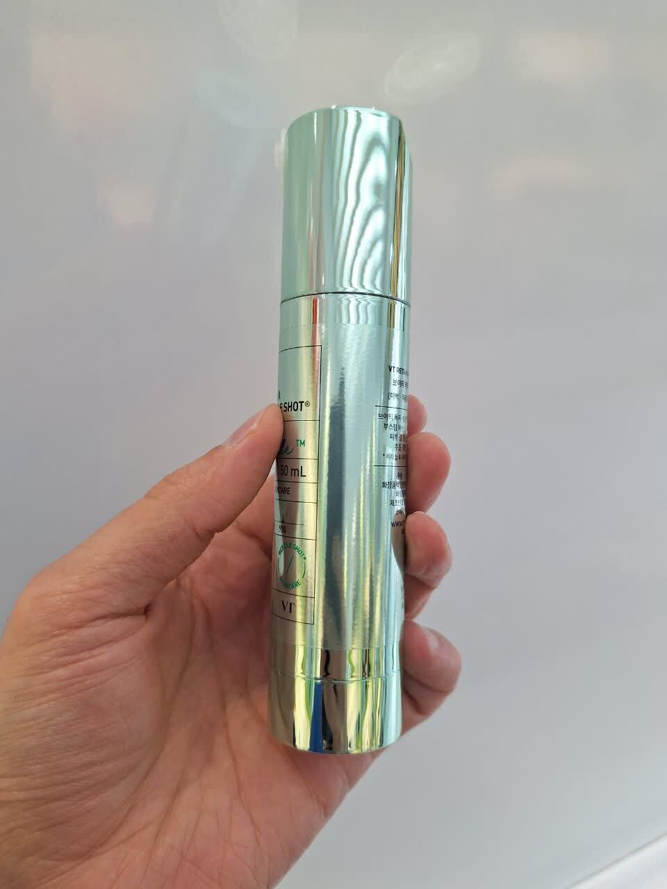 اسنس ترمیم کننده و ضد چروک رتینول ریدل شات 100 وی تی کازمتیک VT Cosmetics Reti-A Reedle Shot 100