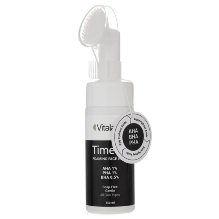 فوم شستشو انواع پوست Timevit ویتالیر 150ml