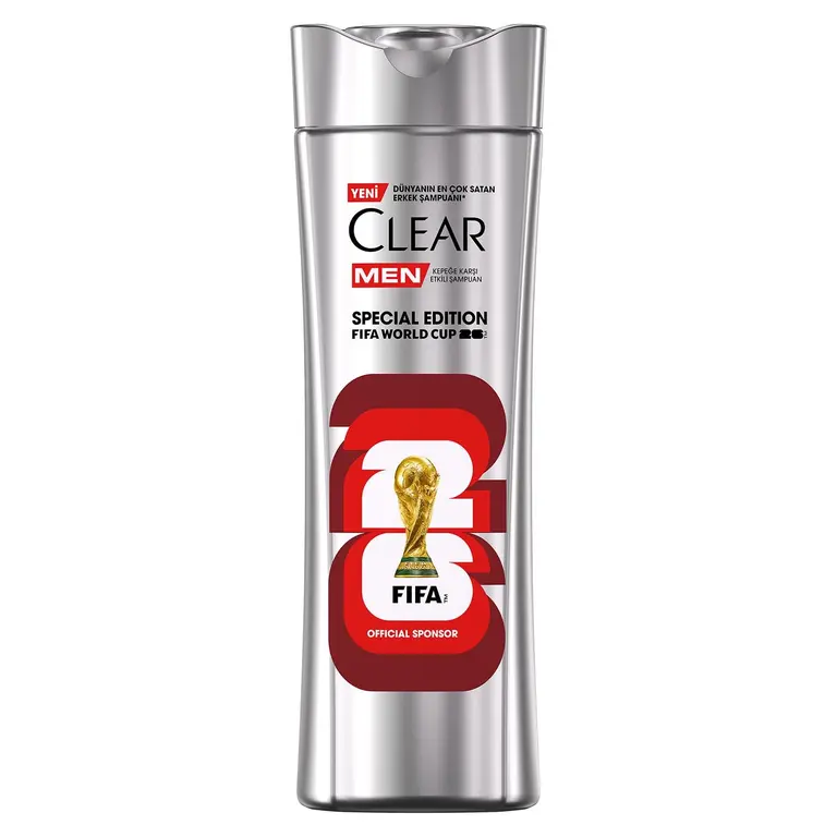  شامپو ضد شوره مردانه کلیر Clear Men مدل Special Edition FIFA World Cup 2026 حجم 330 میل 