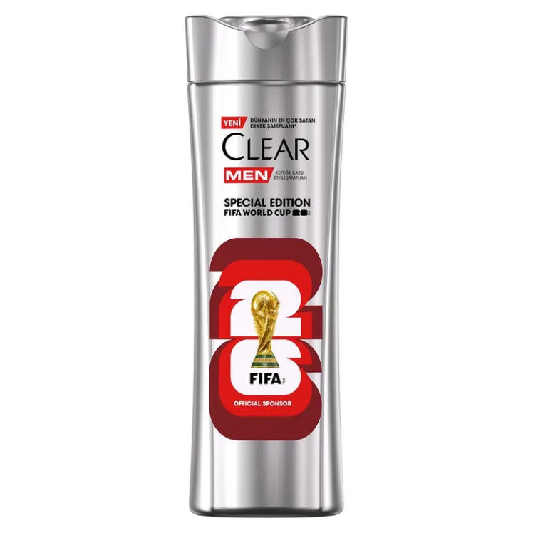 شامپو ضد شوره مردانه کلیر Clear Men مدل Special Edition FIFA World Cup 2026 حجم 330 میل