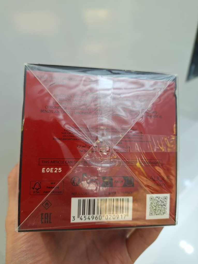  ادکلن اورجینال لالیک قرمز-لالیک له پارفوم | Lalique Le Parfum 