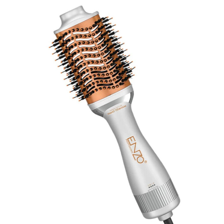 سشوار حرفه ای برس دار 3 در 1 انزو مدل EN-4139 با سری ENZOGLAMHAIR