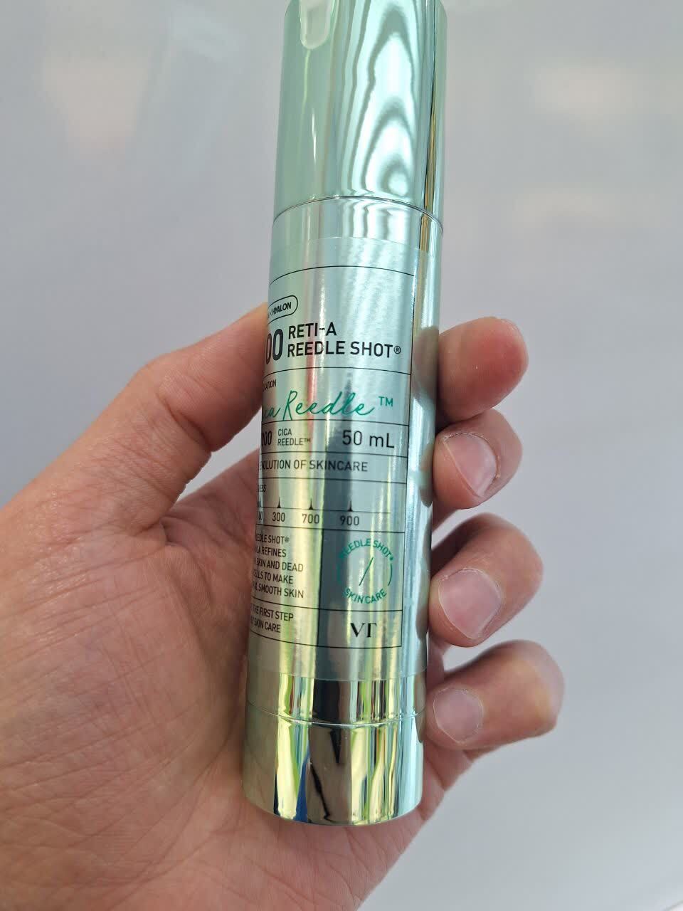 اسنس ترمیم کننده و ضد چروک رتینول ریدل شات 100 وی تی کازمتیک VT Cosmetics Reti-A Reedle Shot 100