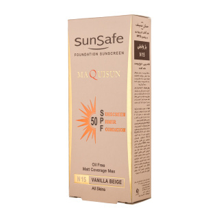  ضد آفتاب سان سیف کرم پودری و پرایمری مکیسان با SPF50 رنگی 