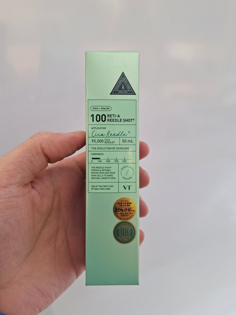 اسنس ترمیم کننده و ضد چروک رتینول ریدل شات 100 وی تی کازمتیک VT Cosmetics Reti-A Reedle Shot 100