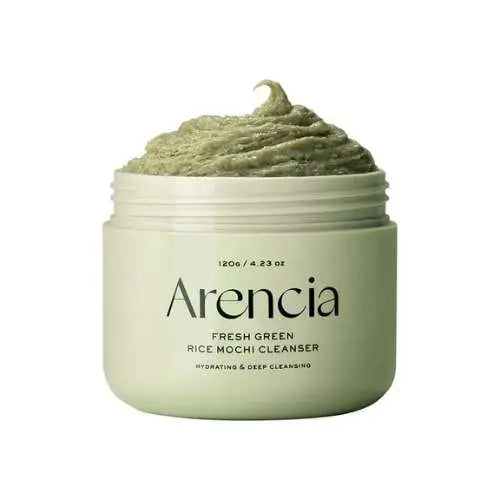 پاک کننده عمقی موچی برنج و چای سبز آرنسیا تسکین دهنده و کنترل چربی پوست Arencia Fresh Green Rice Mochi Cleanser