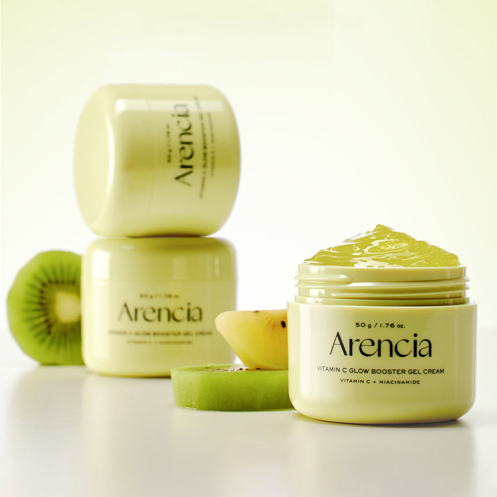  ژل کرم بوستر شات ویتامین سی آرنسیا آبرسان و روشن کننده قوی تیرگی ها Arencia Vitamin C Glow Booster Gel Cream 
