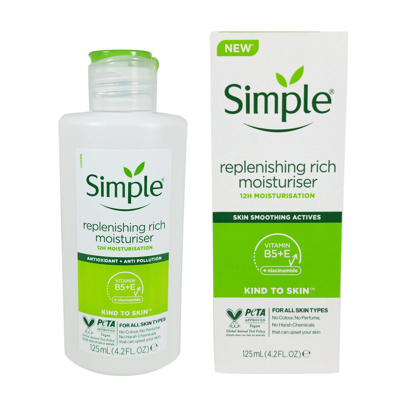  Simple replenishing rich moisturiser - 125ml 