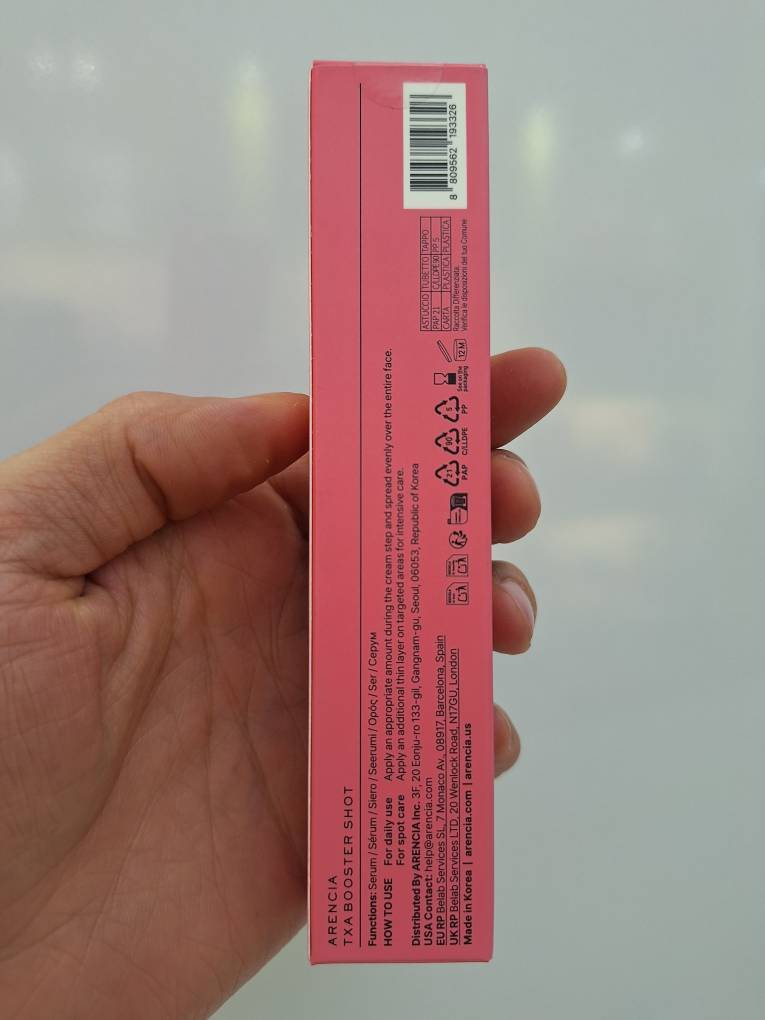 سرم ضدلک ترانگزامیک اسید آرنسیا Arencia TXA Booster Shot Intensive Dark Spot Correcting and Brightening Shot