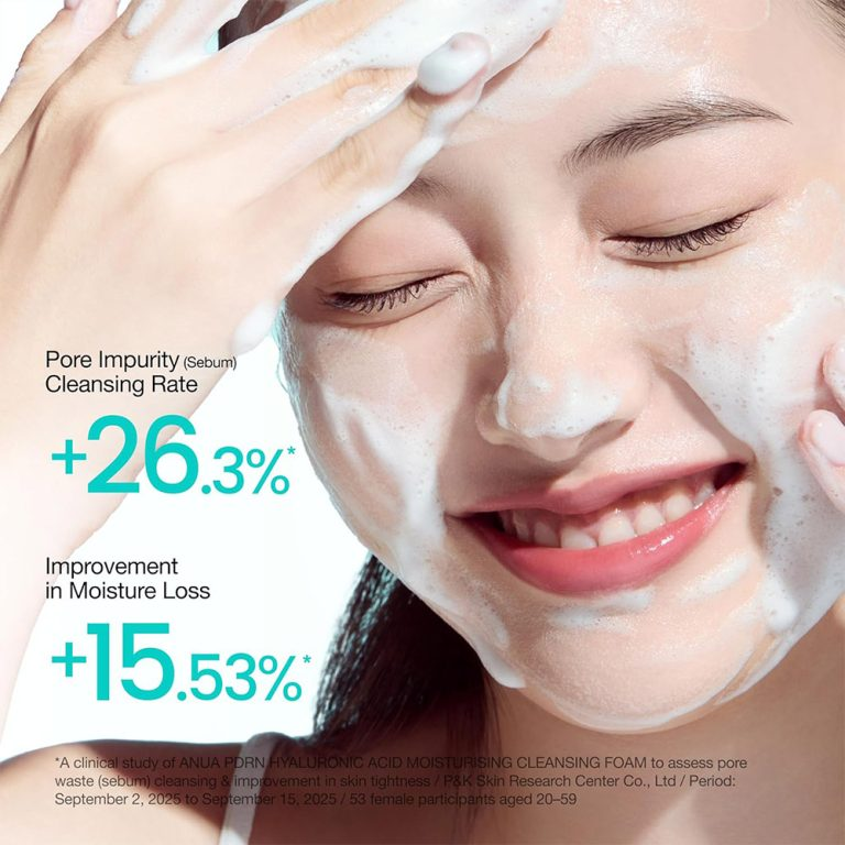  فوم شوینده ملایم PDRN و هیالورونیک اسید آنوا آبرسان و تقویت سد دفاعی پوست Anua PDRN Hyaluronic Acid Moisturizing Cleansi 