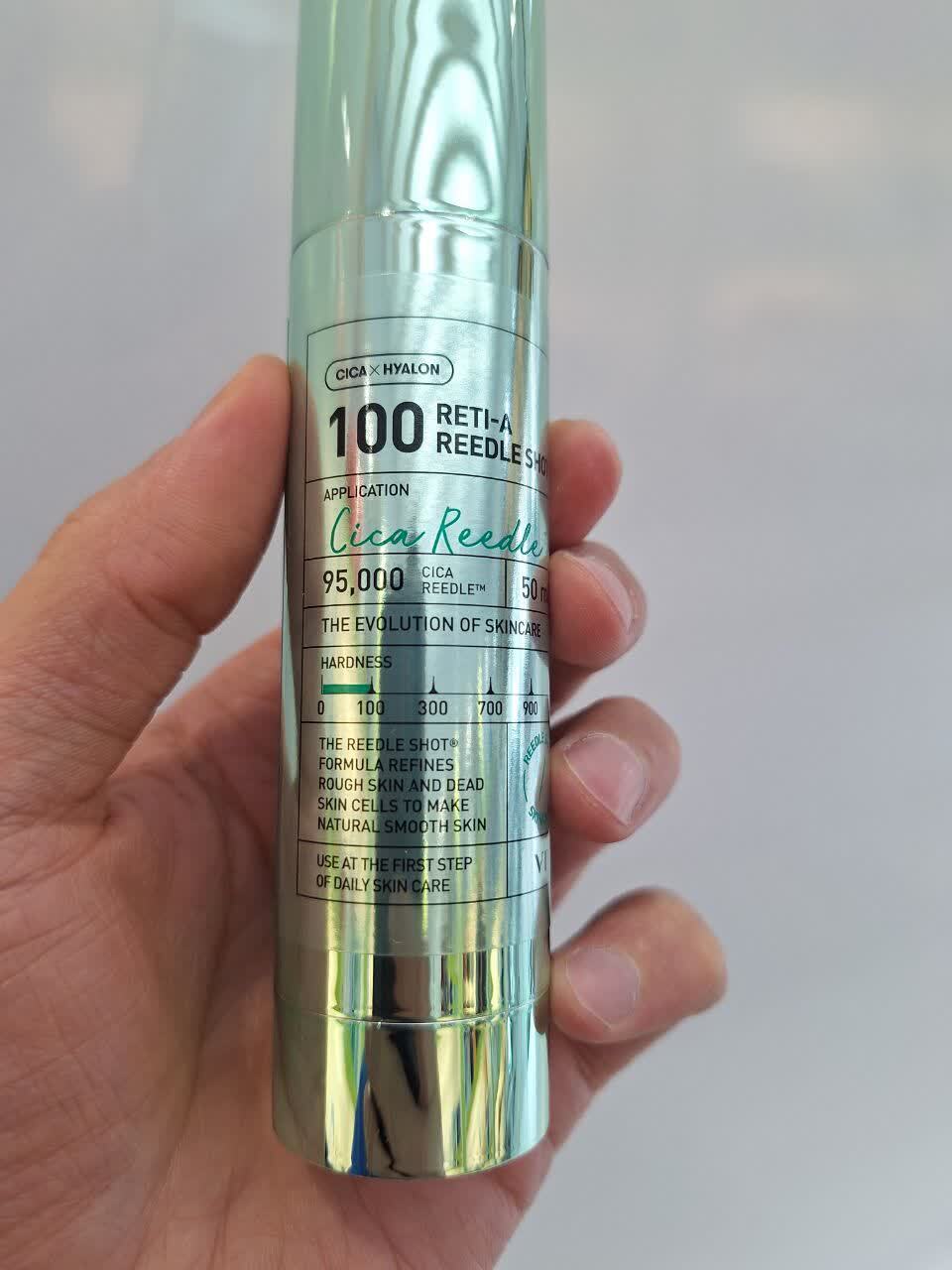 اسنس ترمیم کننده و ضد چروک رتینول ریدل شات 100 وی تی کازمتیک VT Cosmetics Reti-A Reedle Shot 100