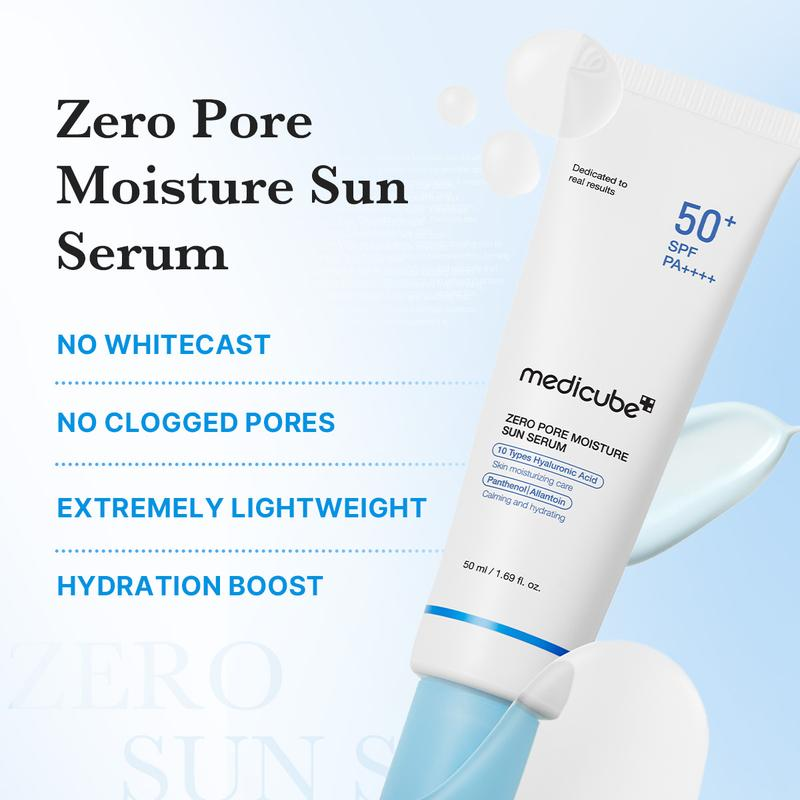  سرم ضد آفتاب کنترل منافذ مدی کیوب Medicube Zero Pore Moisture Sun Serum 