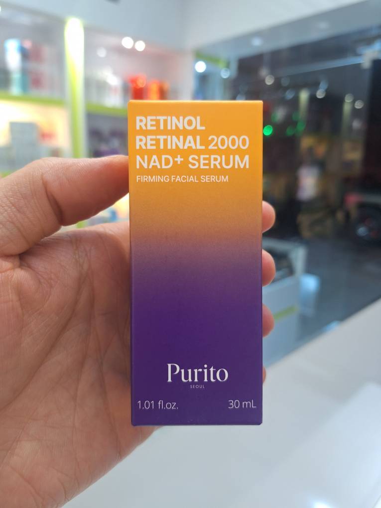  سرم ضد چروک و جوانساز رتینول رتینال 2000 و +NAD پیوریتو Purito SEOUL Retinol Retinal 2000 NAD+ Serum 