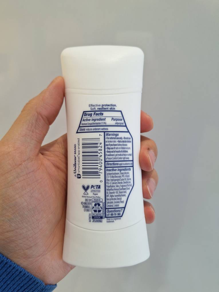  دئودورانت ضد تعریق زنانه اورجینال داو از لاین advanced care وزن 74 گرم 