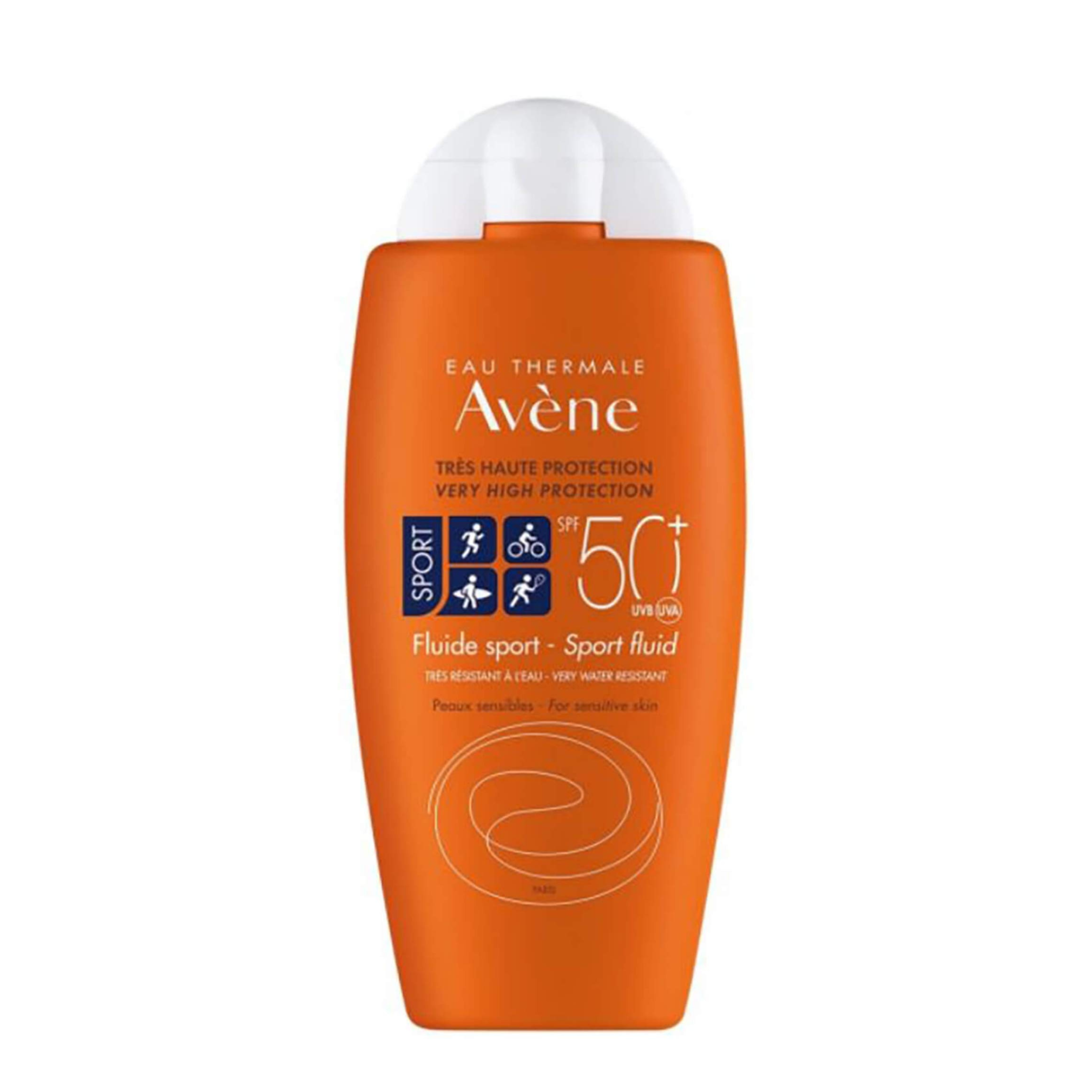  کرم ضد آفتاب مدل فلوئید اسپرت حجم 100 میل اون Avene Fluid Sport 50 Plus 