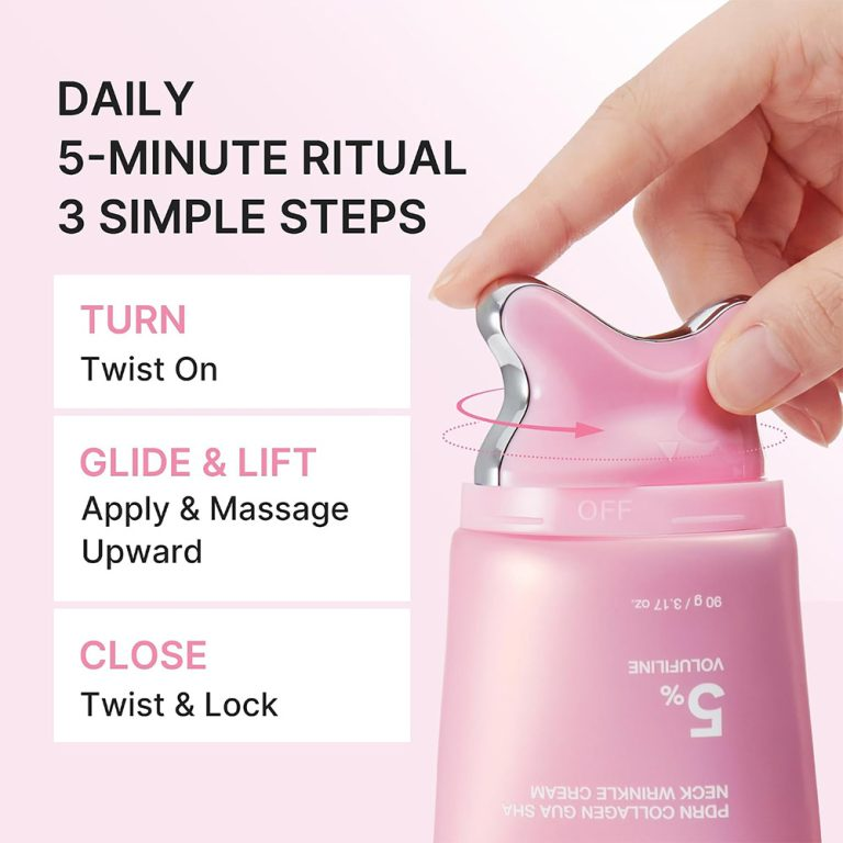  کرم گواشا مدی کیوب ضد چروک و فرم دهنده گردن حاوی کلاژن، PDRN و 5%ولوفیلین medicube PDRN Collagen Gua Sha Neck Wrinkle Cr 