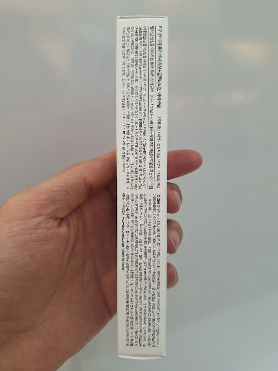  کرم دور چشم ضد لک و روشن کننده گلوتاتیون و ترانگزامیک اسید مری اند می Mary & May Tranexamic Acid+ Glutathion Eye Cream 3 