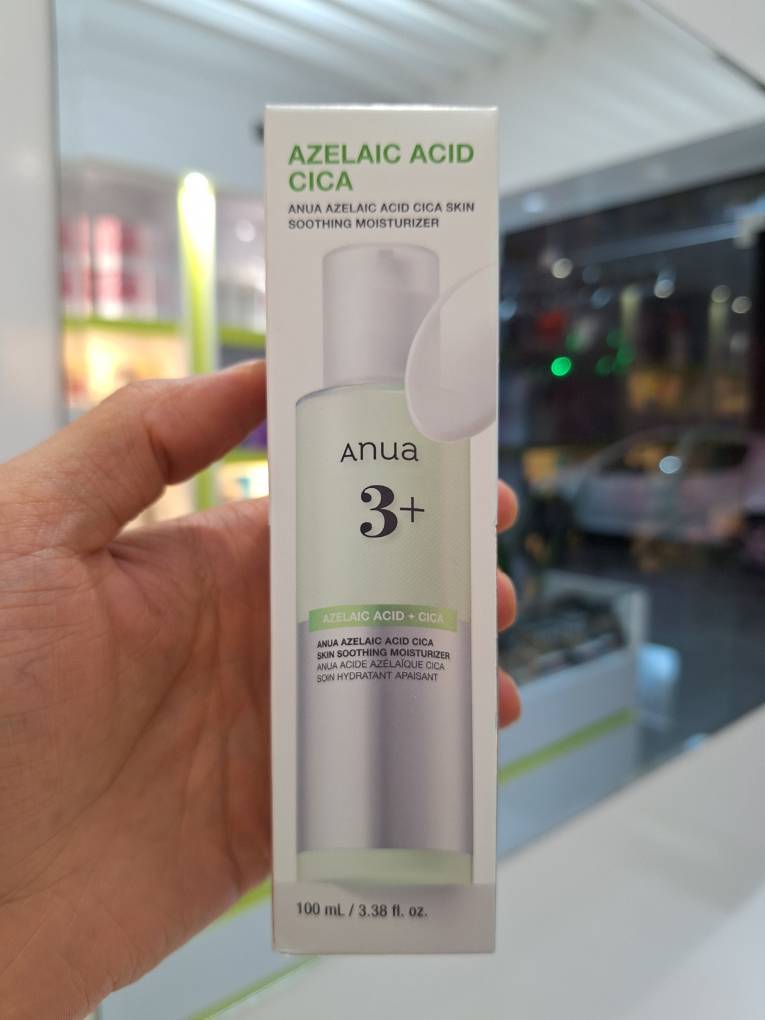 لوسیون مرطوب کننده آزلائیک اسید و سیکا آنوا تسکین دهنده، ضد جوش و ضد التهاب Anua Azelaic Acid Cica Skin Soothing Moistur