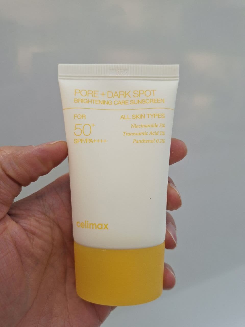 ضد آفتاب ضد لک و کنترل منافذ سلیمکس Celimax Pore + Dark Spot Brightening Care Sunscreen