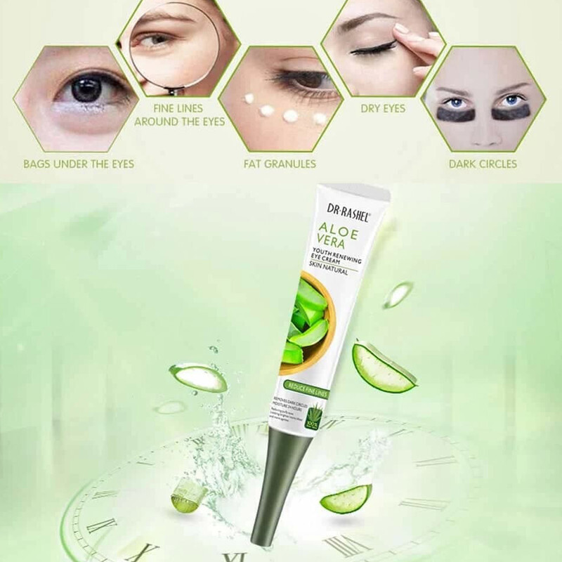  کرم دور چشم دکتر راشل مدل ALOE VERA وزن 20 گرم 