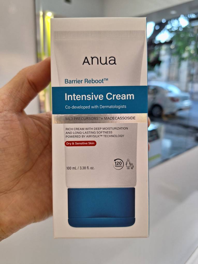  کرم مرطوب‌کننده و ترمیم‌کننده قوی Barrier Reboot آنوا Anua Barrier Reboot™ Intensive Cream 