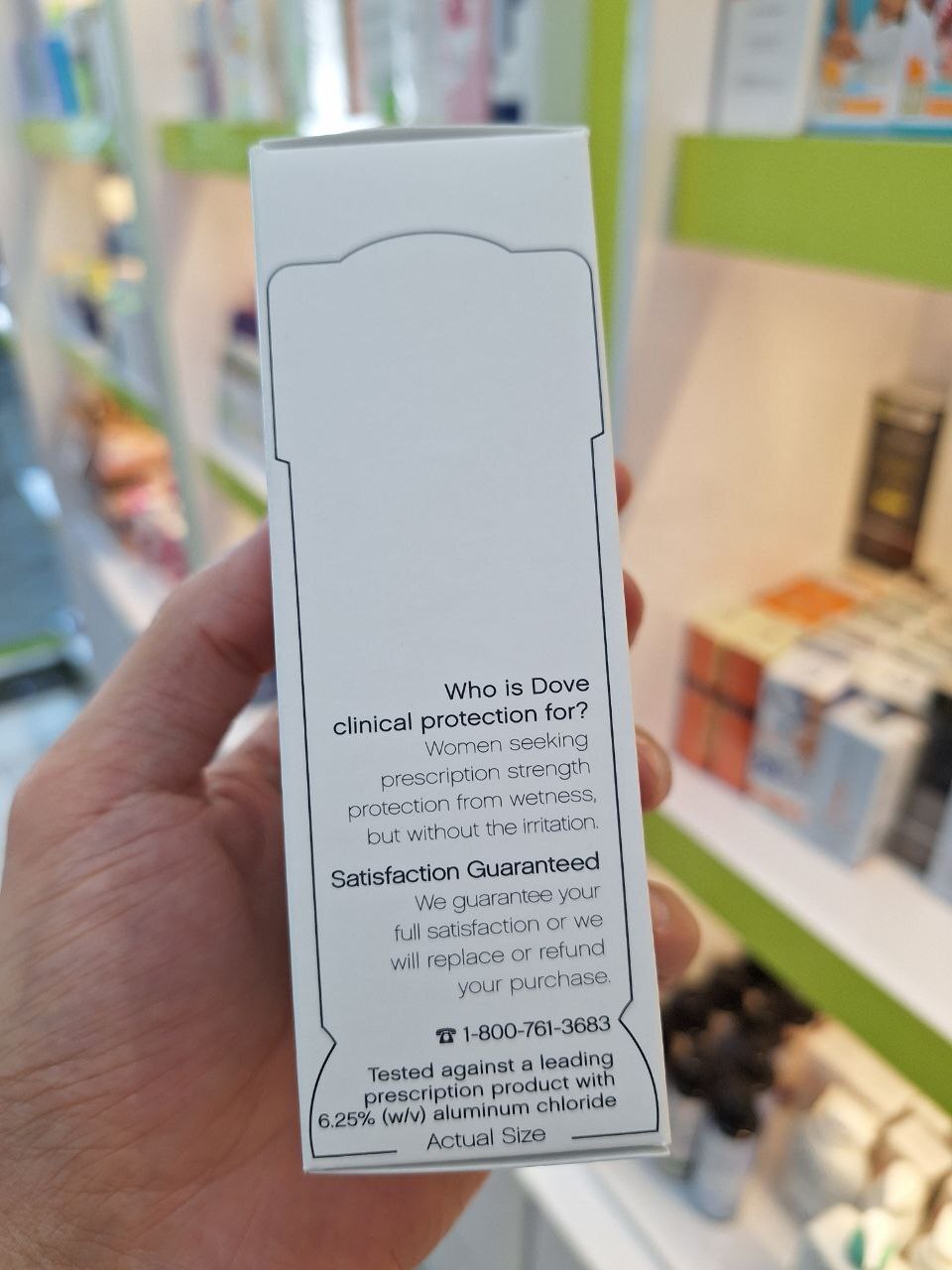 مام ضد تعریق داو کلینیکال مدل اورجینال کلین Dove Clinical Antiperspirant Deodorant Original Clean 