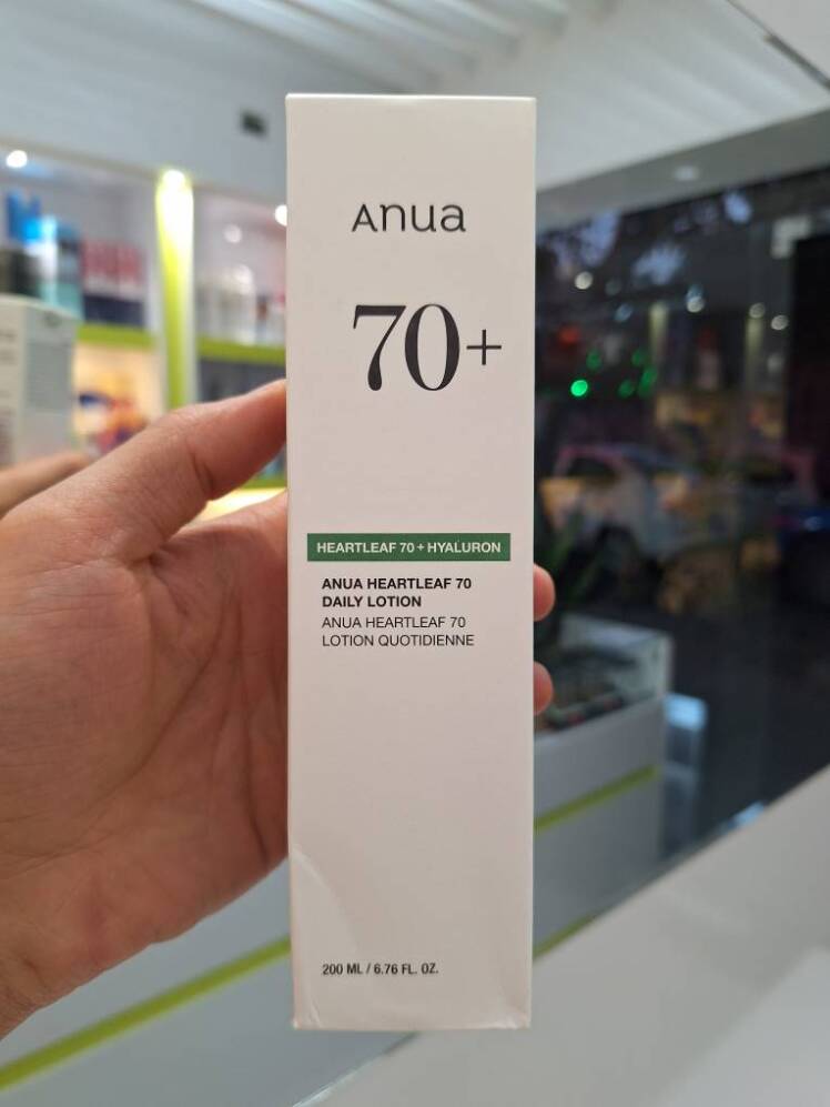 لوسیون آبرسان و تسکین دهنده آنوا ANUA Heartleaf 70% Daily Relief Lotion
