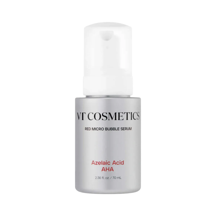 سرم میکرو بابل آزلایک اسید و AHA وی تی VT AZ AHA Red Micro Bubble Serum