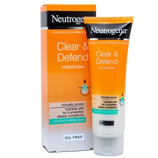  Neutrogena Clear Defend moisturiser 