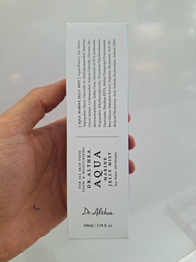  میست ژله ای آکوا دکتر التیا آبرسان عمقی و ترمیم سد دفاعی و رطوبتی پوست Dr.Althea Aqua Marine Jelly Mist 